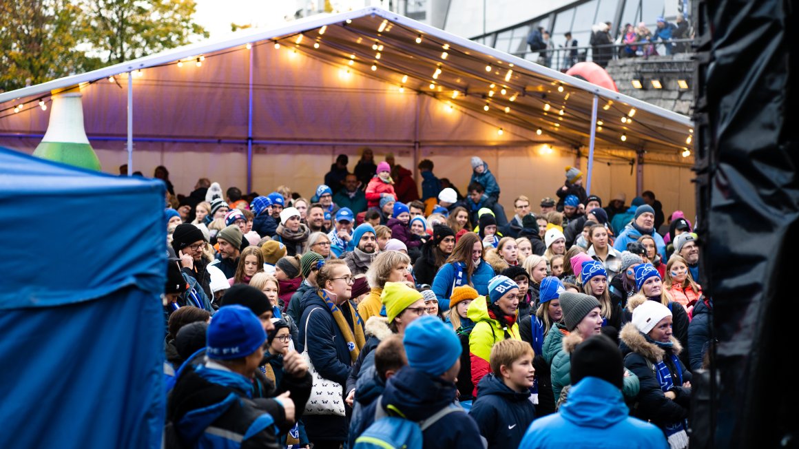 Blå Mandag i Alexandraparken