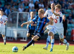 Eliteserien fotball 2019: Stabæk - Ranheim TF. Stabæks Ola Brynhildsen under  kampen mellom Stabæk og Ranheim TF på Nadderud Stadion.Foto: Berit Roald / NTB scanpix