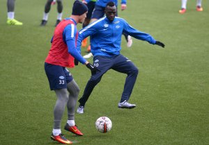 Trening 03.11.16 Brustad og Diouf
