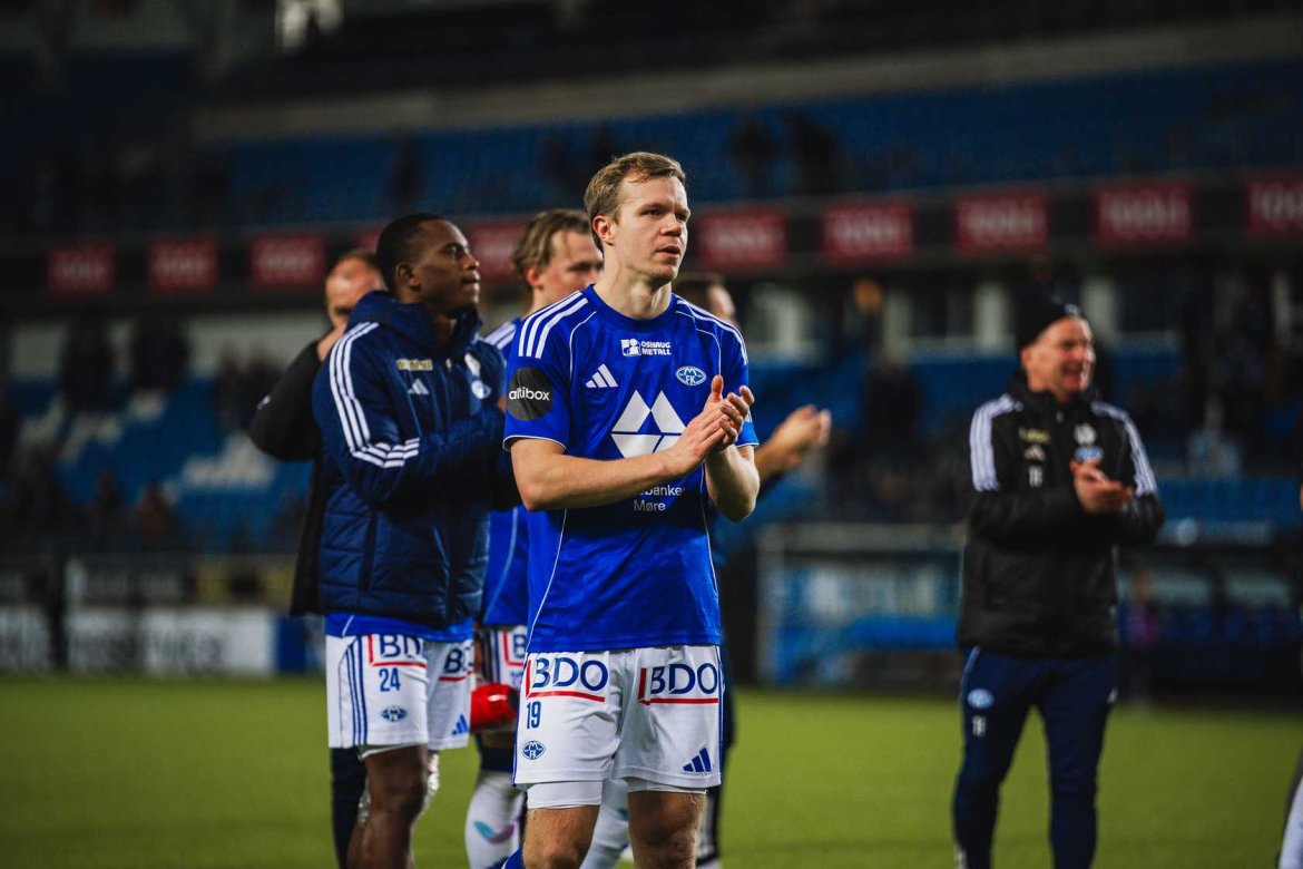 Eirik Haugan nådde sin 100. kamp for klubben i årets sesong – i tillegg til å vinne årets spiller.