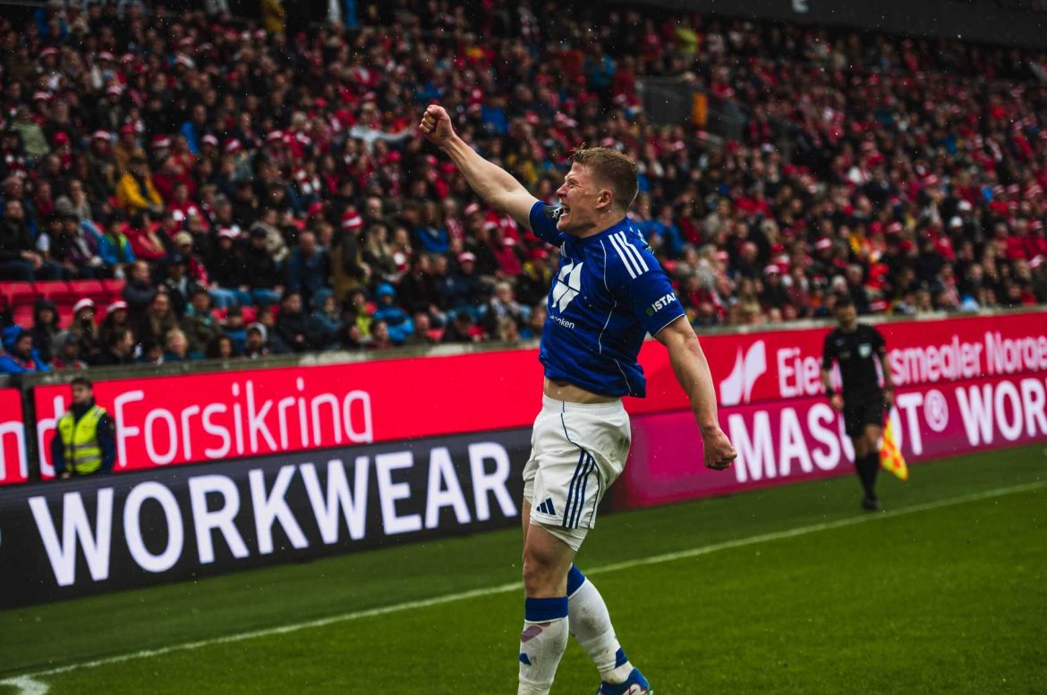 Årets spiller i 2024, Kristian Eriksen, nådde også sin 100. kamp for klubben.