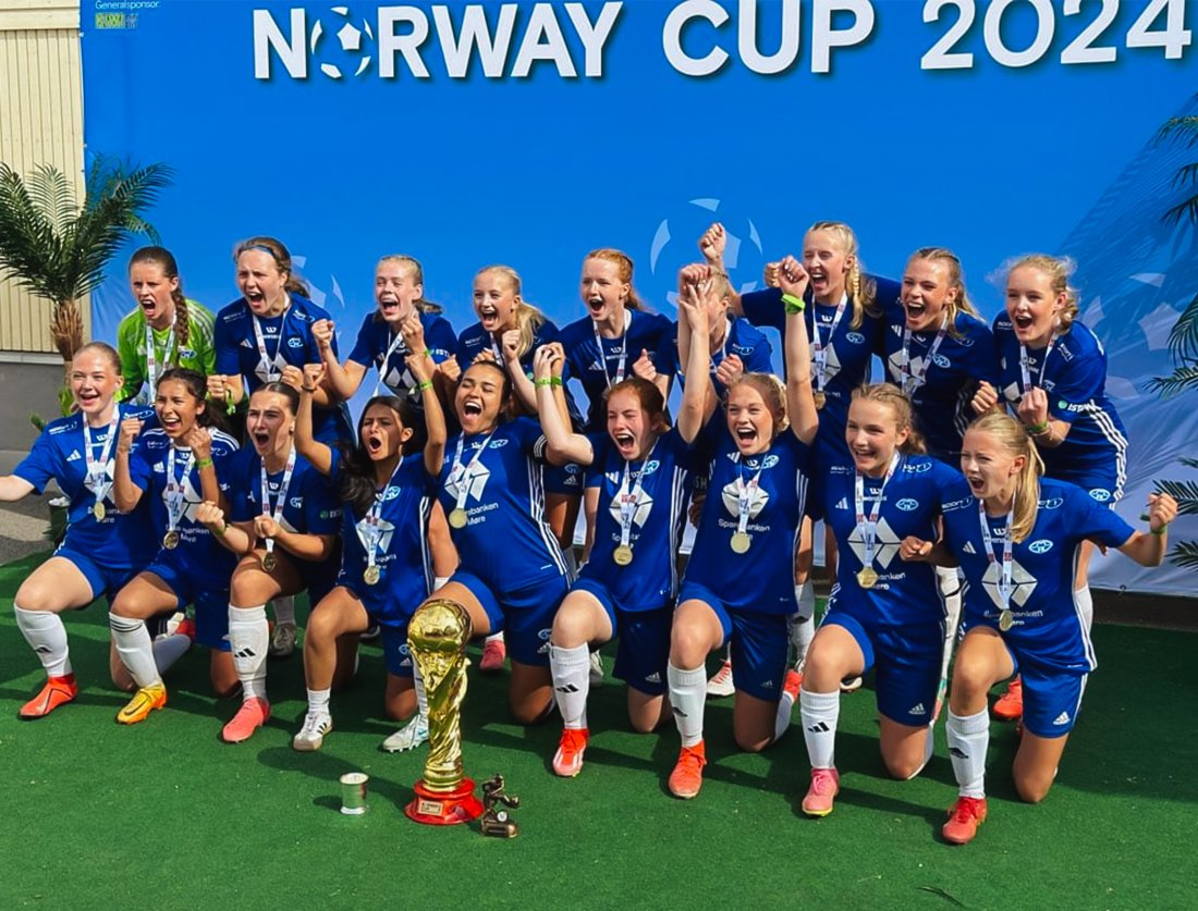 Bilde av J16-laget