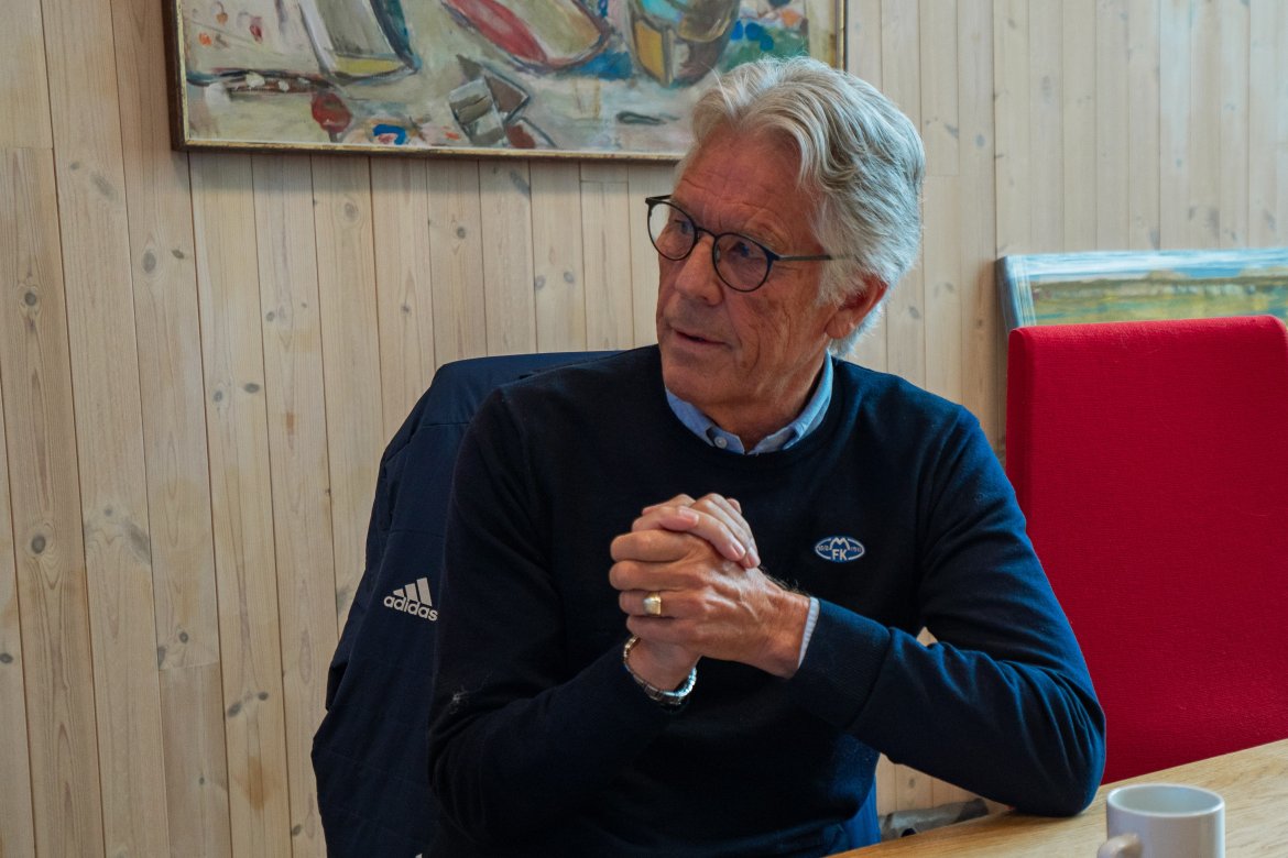 Styreleder Odd Ivar Moen representerte Molde Fotballklubb. Han fortalte om klubbens betydning for regionen og om hvor viktig dette samarbeidet med Romsdalsmuseet er.