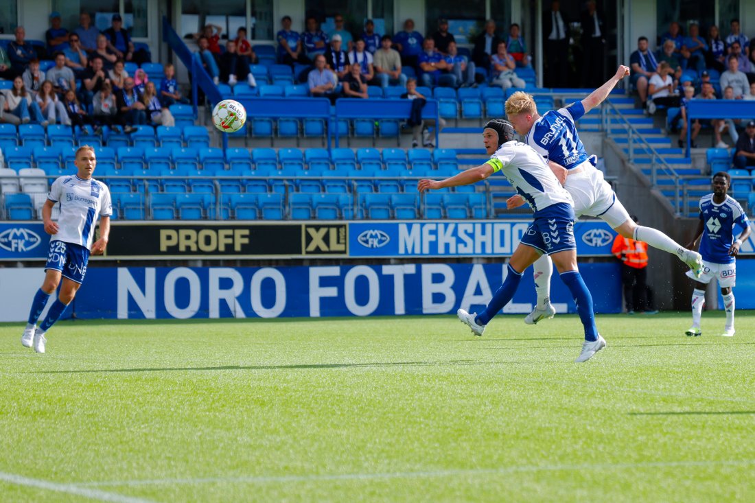 Ola Brynhildsen er en klassespiss. Det fikk også Sarpsborg 08 merke da han satte inn 3-0. Foto: Svein Ove Ekornesvåg / NTB