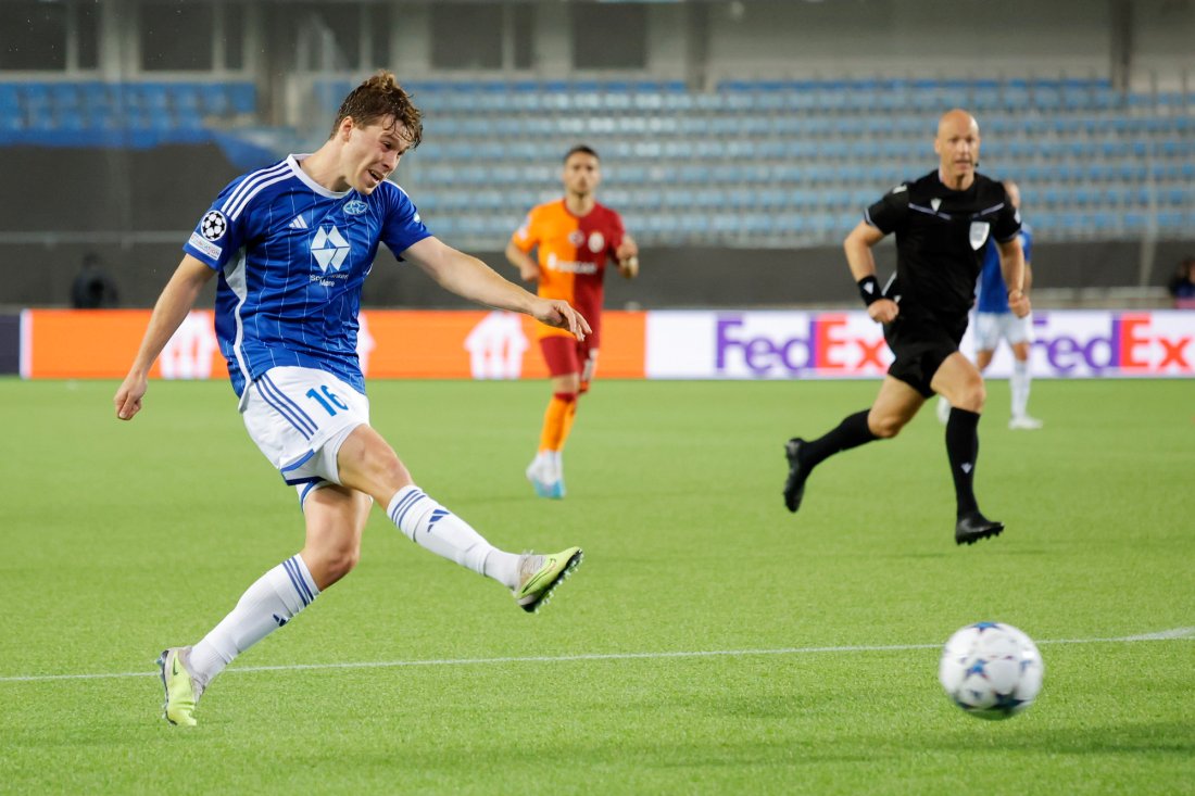 Emil Breivik kom til noen bra muligheter, men ballen ville ikke i mål denne gangen. Foto: Svein Ove Ekornesvåg / NTB