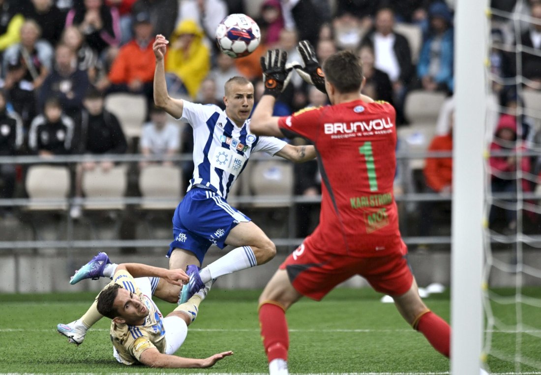 Toni Keskinen var en konstant trussel på kontringene i Finland. Foto: Vesa Moilanen / Lehtikuva / NTB