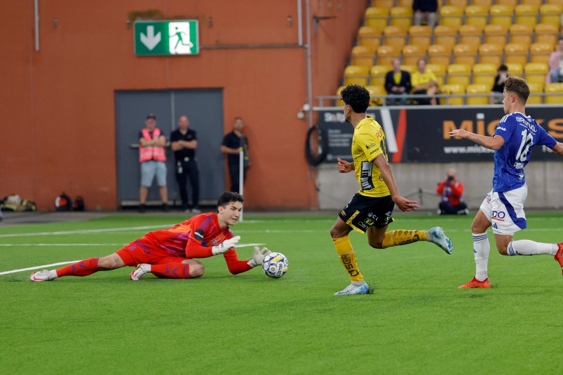 Albert Posiadala gjorde en god kamp mot Elfsborg. Foto: Adam Ihse / TT/NTB