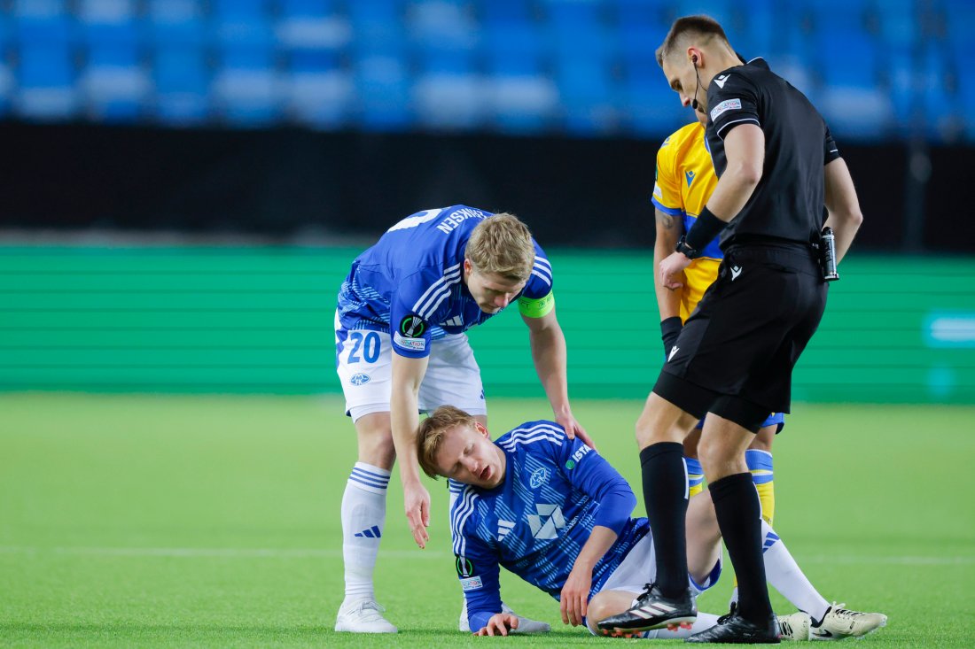 Mats Møller Dæhli måtte ut etter en tøff duell. Foto: Svein Ove Ekornesvåg / NTB
