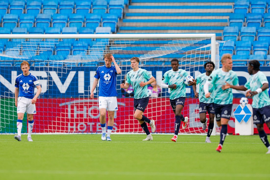 Sander Kilen satte inn reduseringen og ga nytt håp for KBK. Foto: Svein Ove Ekornesvåg / NTB