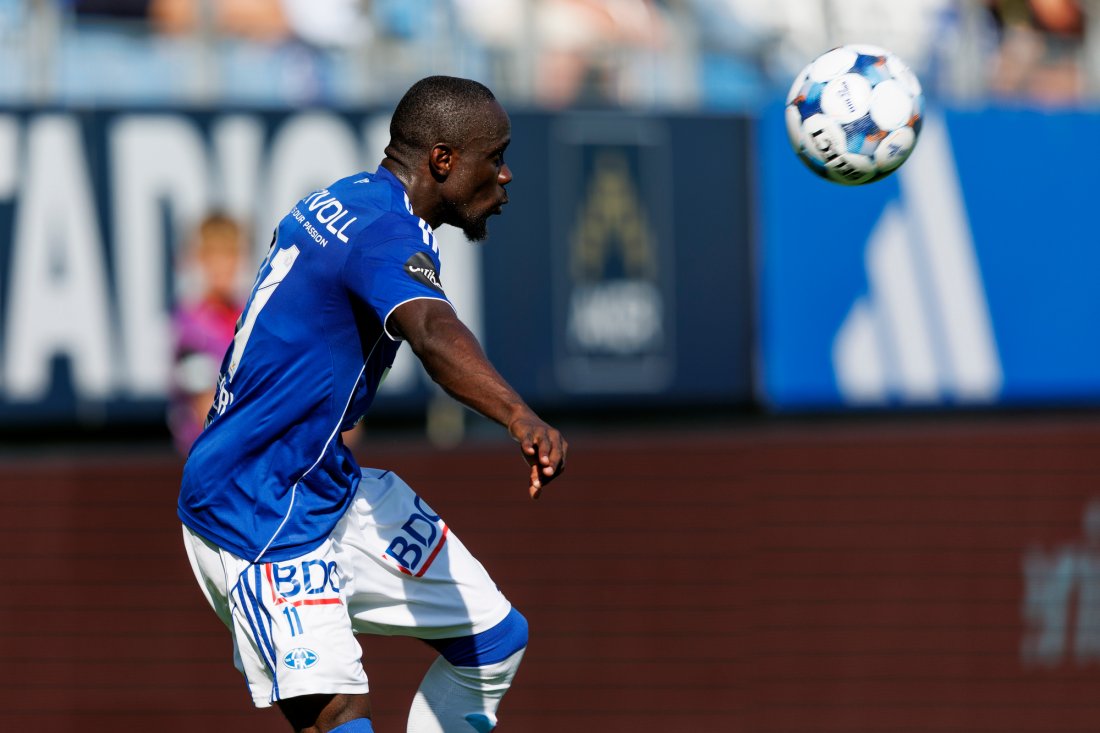 Caleb Zady Sery startet målfesten mot Strømsgodset. Foto: Svein Ove Ekornesvåg / NTB