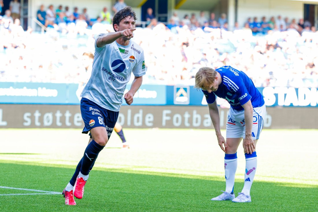 Gustav Wikheim skapte ny spenning med reduseringen. Foto: Svein Ove Ekornesvåg / NTB