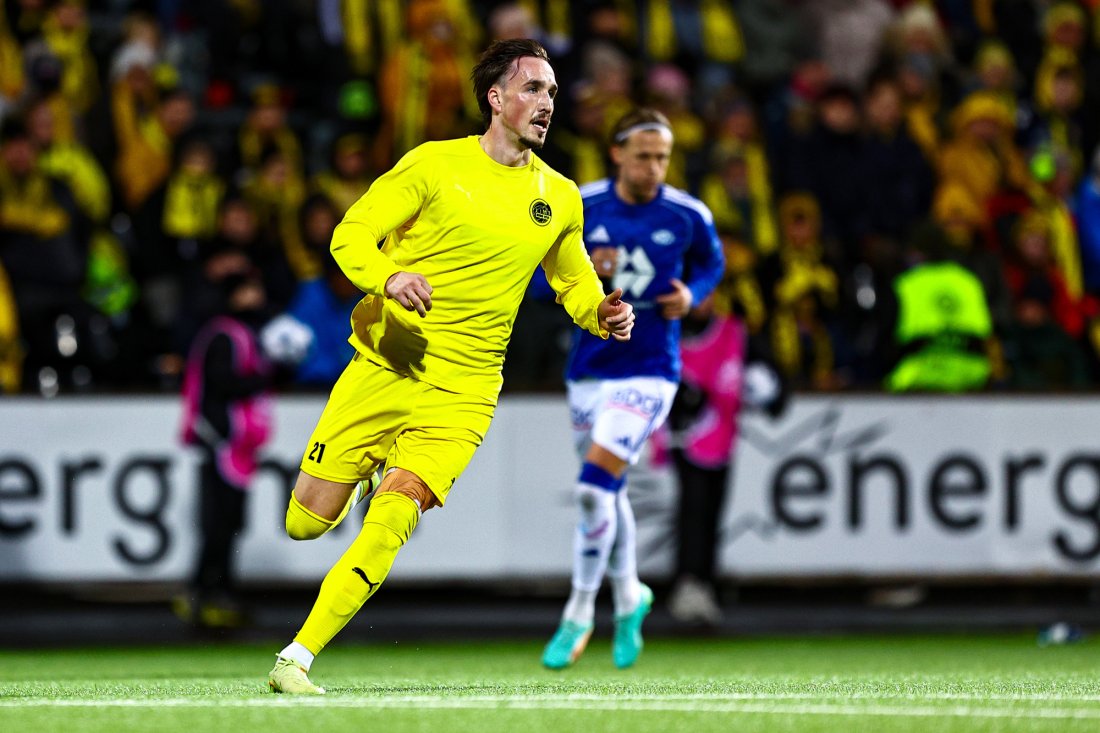 Andreas Helmersen kom inn og fastsatte sluttresultatet til 4-1 mot Molde. Foto: Mats Torbergsen / NTB