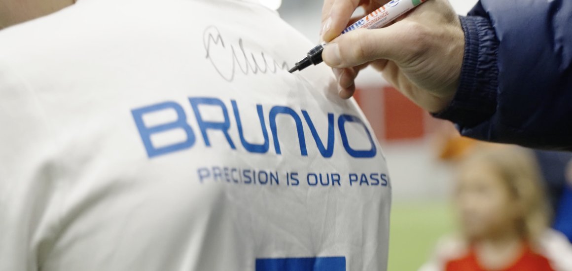 Med Brunvoll i ryggen