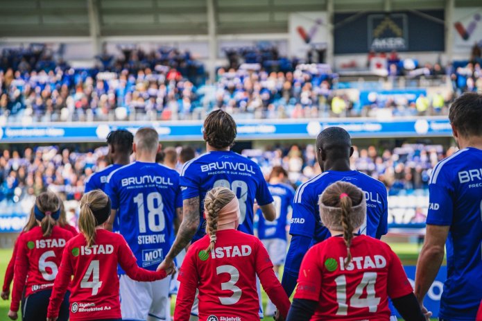 Laget fra start mot Vålerenga!